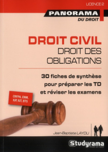 Droit civil, droit des obligations - Laydu Jean-Baptiste