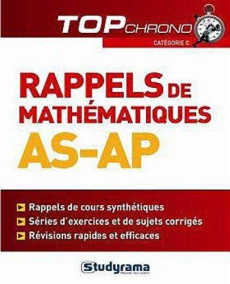 Rappels de mathématiques AS-AP - Pernet Vincent