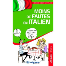 Moins de fautes en italien - Chevalier Bernard-Albert