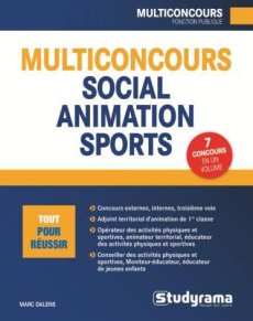 Multiconcours social, animation, sport - Dalens Marc ; Brunel Laurence
