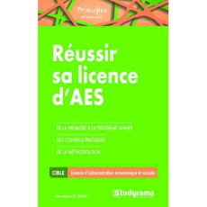 Réussir sa licence d'AES - Le Tallec Jean-Marie