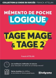 Mémento de poche Logique Tage Mage & Tage Mage 2 - Attelan Franck
