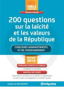 Laïcité et valeurs de la République. 100 clés pour comprendre les notions essentielles Master MEEF, - Mecquenem Isabelle de