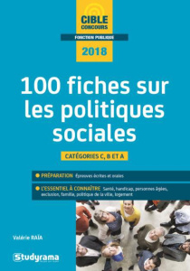 100 fiches sur les politiques sociales. Catégories C, B et A - BTS ESF et SP3S - Concours sociaux, E - Raïa Valérie ; Brunel Laurence