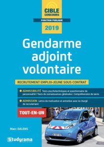 Gendarme adjoint volontaire. Edition 2019 - Dalens Marc ; Brunel Laurence