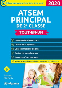 ATSEM principal de 2e classe. Tout-en-un, Edition 2020 - Marichez Sandrine