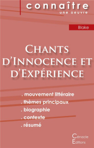 Fiche de lecture Chants d'Innocence et d'Expérience (analyse littéraire de référence et résumé compl - Blake William