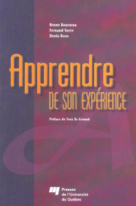Apprendre de son expérience - Bourassa Bruno; Serre Fernand