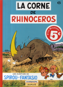 Spirou et Fantasio Tome 6 : La corne de rhinocéros - Franquin André