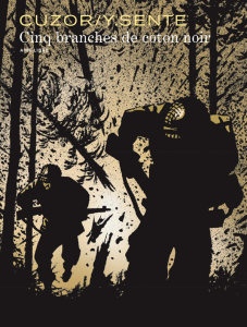 Cinq branches de coton noir. Tirage de tête numéroté et signé - Cuzor Steve ; Sente Yves ; Versaevel Meephe