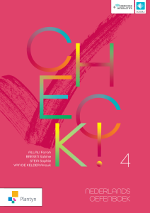 CHECK! NEDERLANDS 4 CAHIER ( SCOODLE) - ANOUK VAN DE KELDER,