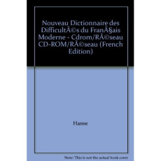 Nouveau dictionnaire des difficultés du français moderner - Cd-rom/Réseau - Blampain Daniel ; Hanse Joseph