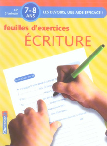 Feuilles d'exercices Ecriture. 7-8 ans, CE1 2e primaire - Bosmans Annemie ; Gervy Cédric