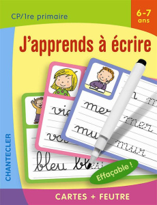 J'apprends à écrire CP 6-7 ans. Cartes feutre - Engelen Anita