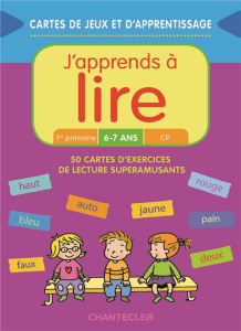 J'apprends à lire. 50 cartes d'exercices de lecture superamusants - Engelen Anita