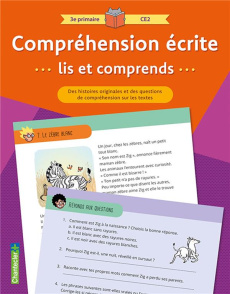 Compréhension écrite 3e primaire CE2 - Aerts Carine ; Timmermans Emilie ; Claes Stijn ; V