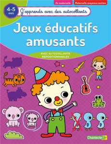 Jeux éducatifs amusants maternelle moyenne section - COLLECTIF