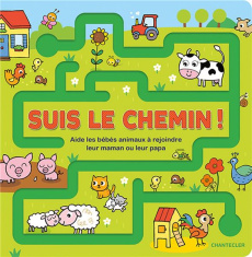 Suis le chemin ! Aide les bébés animaux à rejoindre leur maman ou leur papa - THEISSEN, PETRA P.