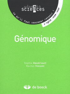 Génomique - Gaudriault Sophie ; Vincent Rachel