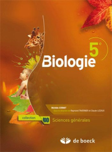 Biologie 5e - manuel sciences generales 2 per./sem. - CORNET...