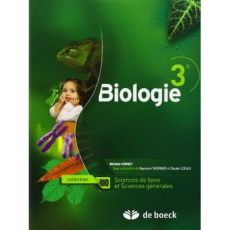 Biologie 3 Manuel (1re Edition) / Sciences de base et Sciences générales - Cornet Michèle