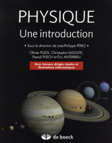 Physique. Une introduction - Pérez José-Philippe ; Pujol Olivier ; Lagoute Chri