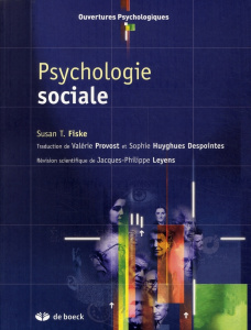 Psychologie sociale - Fiske Susan ; Provost Valérie ; Huyghues Despointe