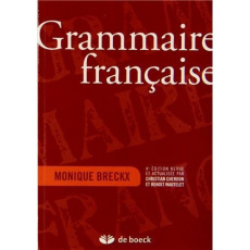 Grammaire française. 4e édition revue et corrigée - Breckx Monique