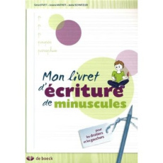Mon livret d'écriture de minuscules - Collectif
