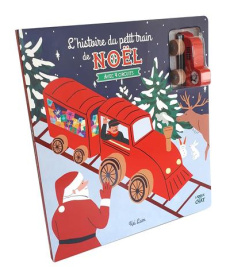 L'histoire du petit train de Noël. Avec 4 circuits et un petit train en bois - Lam Kei