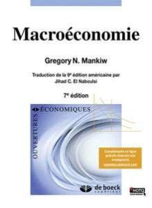 Macroéconomie. 7e édition - Mankiw Gregory ; El Naboulsi Jihad