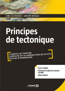 Principes de tectonique - Bouchez Jean-Luc ; Nicolas Adolphe