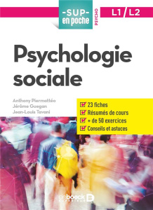 Psychologie sociale L1/L2 - Piermattéo Anthony ; Guegan Jérôme ; Tavani Jean L