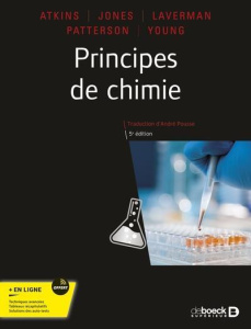 Principes de chimie. 5e édition - Jones Loretta ; Laverman Leroy ; Patterson James ;