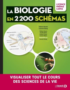 La biologie en 2200 schémas - Boutin Valérie ; Geray Laurent