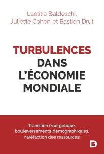 Turbulences dans l'économie mondiale - Baldeschi Laetitia ; Cohen Juliette ; Drut Bastien