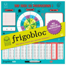Frigobloc Mes tables de multiplication. Mon tableau aimanté pour apprendre facilement ! Avec un feut
