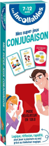 Conjugaison. Logique, réflexion, rapidité pour jouer à plusieurs ou seul grâce au révélateur magique