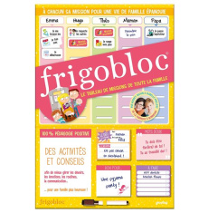 Frigobloc, le tableau des missions de toute la famille ! Avec 1 stylo effaçable - Akoun Audrey ; Pailleau Isabelle ; Siroy Adrien