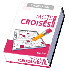 Mots croisés en 365 jours. Edition 2022 - COLLECTIF