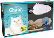 Au bonheur des chats. Coffret avec 1 canne à chat et 1 souris mécanique - Pasquet Isabelle