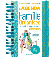 L'agenda de la Famille Organisée. Edition 2023-2024 - COLLECTIF