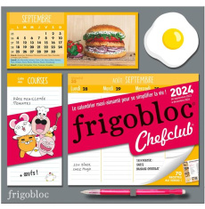 Frigobloc Hebdomadaire Chefclub. Le calendrier maxi-aimanté pour se simplifier la vie ! Avec un crit - COLLECTIF