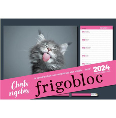 Frigobloc Chats rigolos. Edition 2024 - COLLECTIF