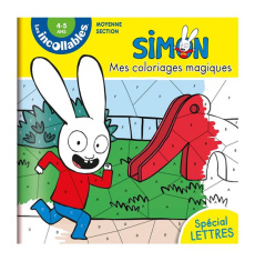 Mes coloriages magiques Simon. Spécial Lettres - Moyenne Section - PLAY BAC EDITIONS