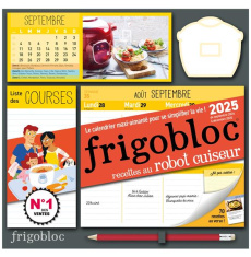 Frigobloc Recettes au robot cuiseur. Edition 2024-2025 - COLLECTIF