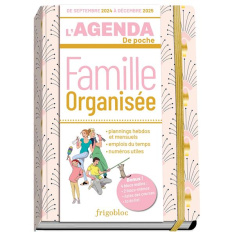 L'agenda de poche Famille Organisée. Edition 2024-2025 - COLLECTIF