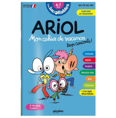 Ariol Mon cahier de vacances trop coucoule CP-CE1 - Herbaut Stéphanie ; Boutavant Marc