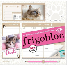 Frigobloc hebdomadaire spécial chats. Le calendrier maxi-aimanté pour se simplifier la vie ! De sept - COLLECTIF