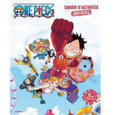 One Piece : Le Cahier d'activités officiel (40 stickers) - PLAYBAC EDITIONS